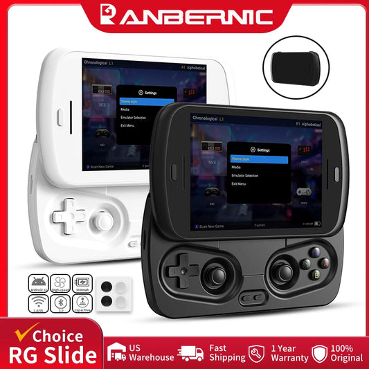 Anbernic Retro Handheld Console 4.7" IPS Linux-based retro gaming OS 64GB | iGameConsole 2026 Flagship | Supports GBA SNES PS1 8000+ Preloaded Games Plug and Play | Back to School Gift for Kids Adults Dad | Nostalgic Classic Gaming Childhood Memories