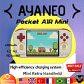 AYANEOPocket Retro Handheld Console Android retro handheld 64GB | iGameConsole 2026 Flagship | Supports GBA SNES PS1 1000+ Preloaded Games Plug and Play | Back to School Gift for Retro Gamers Collectors Enthusiasts