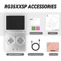 RG35XX+ Retro Handheld Console 3.5" IPS Linux-based retro gaming OS (muOS community firmware) 64GB | iGameConsole 2026 Premium | Supports GBA SNES PS1 1000+ Preloaded Games Plug and Play | Back to School Gift for Kids Adults Dad