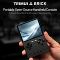 TrimUIBrick Retro Handheld Console 3.2" IPS Linux-based retro gaming OS (CrossMix community firmware) 64GB | iGameConsole 2026 Premium | Supports GBA SNES PS1 17000+ Preloaded Games Plug and Play | Back to School Gift for Kids Adults Dad