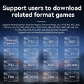 RGCube Retro Handheld Console 5.48" IPS Linux-based retro gaming OS (muOS community firmware) 64GB+ | iGameConsole 2026 Flagship | Supports GBA SNES PS1 PSP 60000+ Preloaded Games Plug and Play | Back to School Gift for Retro Gamers Adults Collectors