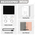 RG35XX+ Retro Handheld Console 3.5" IPS Linux-based retro gaming OS (muOS community firmware) 64GB | iGameConsole 2026 Premium | Supports GBA SNES PS1 PSP NDS MAME 10000+ Preloaded Games Plug and Play | Back to School Gift for Kids Adults Dad