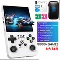 R36MAX Retro Handheld Console 4.0" IPS Linux-based retro gaming OS (ArkOS community firmware) 128GB | iGameConsole 2026 Mid-Range | Supports GBA SNES PS1 N64 PSP Preloaded Games Plug and Play | Back to School Gift for Retro Gamers Adults Collectors