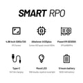 TrimUISmartPro Retro Handheld Console 4.96" IPS Linux-based retro gaming OS (CrossMix community firmware) 64GB | iGameConsole 2026 Flagship | Supports GBA SNES PS1 N64 13000+ Preloaded Games Plug and Play