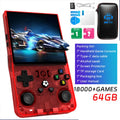 R36MAX Retro Handheld Console 4.0" IPS Linux-based retro gaming OS (ArkOS community firmware) 128GB | iGameConsole 2026 Mid-Range | Supports GBA SNES PS1 N64 PSP Preloaded Games Plug and Play | Back to School Gift for Retro Gamers Adults Collectors