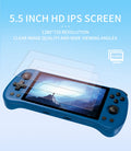 X55 Retro Handheld Console 5.5" IPS Linux-based retro gaming OS 16GB+ | iGameConsole 2026 Flagship | Supports GBA SNES PS1 1000+ Preloaded Games Plug and Play | Back to School Gift for Kids Adults Dad | 16GB+ Starter Value Edition