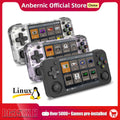 RG35XX+ Retro Handheld Console 3.5" IPS Linux-based retro gaming OS (muOS community firmware) 64GB | iGameConsole 2026 Premium | Supports GBA SNES PS1 PSP NDS MAME 2000+ Preloaded Games Plug and Play | Back to School Gift for Kids Adults Dad