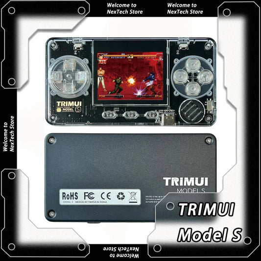 TRIMUI Retro Handheld Console 2.0" IPS Linux-based retro gaming OS 64GB | iGameConsole 2026 Mid-Range | Supports GBA SNES PS1 1000+ Preloaded Games Plug and Play | Back to School Gift for Kids Adults Dad | Nostalgic Classic Gaming Childhood Memories