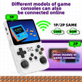 R36S Retro Handheld Console 3.5" IPS Linux-based retro gaming OS (ArkOS community firmware) 64GB | iGameConsole 2026 Premium | Supports GBA SNES PS1 N64 PSP MAME 1000+ Preloaded Games Plug and Play | Back to School Gift for Kids Adults Dad