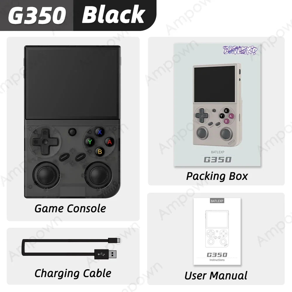 iGameConsole BATLEXP Retro Handheld Console 3.5" IPS Linux-based retro gaming OS 64GB | iGameConsole 2026 Premium | Supports GBA SNES PS1 N64 6000+ Preloaded Games Plug and Play | Back to School Gift for Kids Adults Dad