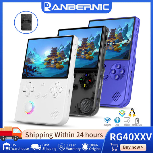 RG40XX Retro Handheld Console 4.0" IPS Linux-based retro gaming OS (muOS community firmware) 64GB | iGameConsole 2026 Premium | Supports GBA SNES PS1 1000+ Preloaded Games Plug and Play | Back to School Gift for Retro Gamers Adults Collectors