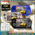 RG40XX Retro Handheld Console 4" IPS Linux-based retro gaming OS (muOS community firmware) 64GB | iGameConsole 2026 Premium | Supports GBA SNES PS1 PSP NDS MAME 11471+ Preloaded Games Plug and Play | Back to School Gift for Retro Gamers Adults Collectors