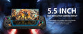 AISLPCRG52 Retro Handheld Console 5.5" IPS Linux-based retro gaming OS 64GB+ | iGameConsole 2026 Premium | Supports GBA SNES PS1 1000+ Preloaded Games Plug and Play | Back to School Gift for Kids Adults Dad | WiFi Enabled