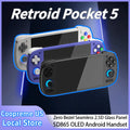 RP5 Retro Handheld Console 5.5" IPS Android retro handheld 64GB | iGameConsole 2026 Flagship | Supports GBA SNES PS1 N64 PSP DS Preloaded Games Plug and Play | Back to School Gift for Retro Gamers Collectors Enthusiasts
