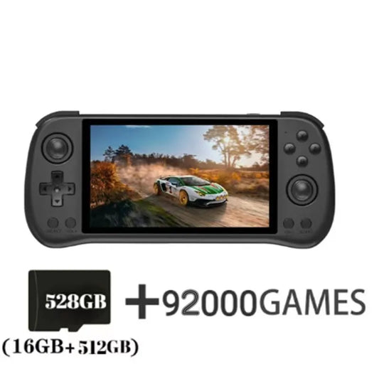 X55 Retro Handheld Console 5.5" IPS Linux-based retro gaming OS 64GB | iGameConsole 2026 Flagship | Supports GBA SNES PS1 50000+ Preloaded Games Plug and Play | Back to School Gift for Kids Adults Dad | 64GB Extended Library Edition