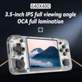 RG35XX+ Retro Handheld Console 3.5" IPS Linux-based retro gaming OS (muOS community firmware) 64GB | iGameConsole 2026 Flagship | Supports GBA SNES PS1 10000+ Preloaded Games Plug and Play | Back to School Gift for Kids Adults Dad