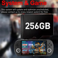 TrimUISmart Retro Handheld Console Linux-based retro gaming OS (CrossMix community firmware) 64GB+ | iGameConsole 2026 Budget-Friendly | Supports GBA SNES NES PS1 N64 PSP 1000+ Preloaded Games Plug and Play | Back to School Gift for Kids Adults Dad