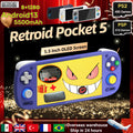 RP5 Retro Handheld Console 5.5" IPS Android retro handheld 64GB | iGameConsole 2026 Flagship | Supports GBA SNES NES PS1 N64 PSP 35000+ Preloaded Games Plug and Play | Back to School Gift for Retro Gamers Collectors Enthusiasts