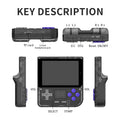 Powkiddy Retro Handheld Console 3.5" IPS Linux-based retro gaming OS 16GB+ | iGameConsole 2026 Mid-Range | Supports GBA SNES PS1 1000+ Preloaded Games Plug and Play | Back to School Gift for Kids Adults Dad