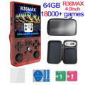 R36MAX Retro Handheld Console 3.5" IPS Linux-based retro gaming OS (ArkOS community firmware) 64GB+ | iGameConsole 2026 Mid-Range | Supports GBA SNES PS1 N64 PSP Preloaded Games Plug and Play | Back to School Gift for Retro Gamers Adults Collectors