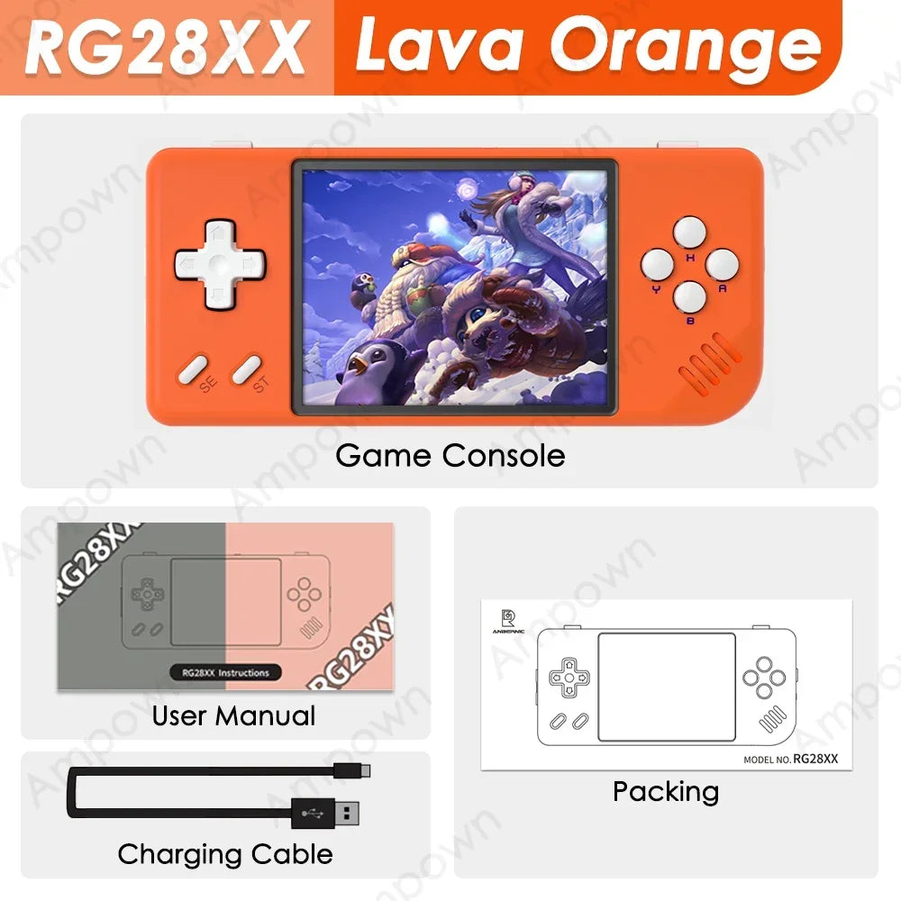 Anbernic Retro Handheld Console Linux-based retro gaming OS 64GB | iGameConsole 2026 Premium | Supports GBA SNES PS1 10000+ Preloaded Games Plug and Play | Back to School Gift for Kids Adults Dad | Nostalgic Classic Gaming Childhood Memories