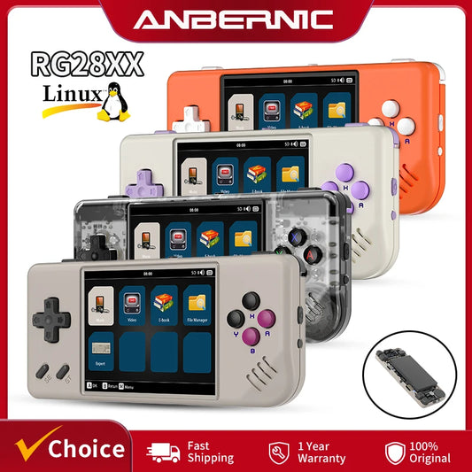 Anbernic Retro Handheld Console 4" IPS Linux-based retro gaming OS 64GB | iGameConsole 2026 Mid-Range | Supports GBA SNES PS1 PSP MAME GBC 5000+ Preloaded Games Plug and Play | Back to School Gift for Kids Adults Dad