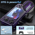 R36S Retro Handheld Console 3.5" IPS Linux-based retro gaming OS (ArkOS community firmware) 64GB | iGameConsole 2026 Premium | Supports GBA SNES PS1 1000+ Preloaded Games Plug and Play | Back to School Gift for Kids Adults Dad
