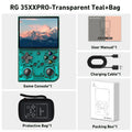 RG35XX+ Retro Handheld Console 3.5" IPS Linux-based retro gaming OS (muOS community firmware) 64GB | iGameConsole 2026 Premium | Supports GBA SNES PS1 1000+ Preloaded Games Plug and Play | Back to School Gift for Kids Adults Dad
