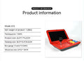 Powkiddy Retro Handheld Console 10" IPS Linux-based retro gaming OS 64GB | iGameConsole 2026 Flagship | Supports GBA SNES PS1 GBC 5000+ Preloaded Games Plug and Play | Back to School Gift for Kids Adults Dad | Nostalgic Classic Gaming Childhood Memories