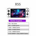 X55 Retro Handheld Console 5.5" IPS Linux-based retro gaming OS 64GB | iGameConsole 2026 Flagship | Supports GBA SNES PS1 PSP 80000+ Preloaded Games Plug and Play | Back to School Gift for Kids Adults Dad | 64GB Extended Library Edition