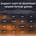 RG35XX+ Retro Handheld Console 3.5" IPS Linux-based retro gaming OS (muOS community firmware) 64GB | iGameConsole 2026 Flagship | Supports GBA SNES PS1 PSP NDS MAME 2000+ Preloaded Games Plug and Play | Back to School Gift for Kids Adults Dad