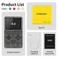 Powkiddy Retro Handheld Console Linux-based retro gaming OS 16GB+ | iGameConsole 2026 Mid-Range | Supports GBA SNES PS1 1000+ Preloaded Games Plug and Play | Back to School Gift for Kids Adults Dad | GBA SNES PS1 PSP NDS Plug and Play Ready Out of Box