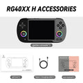 RG35XX+ Retro Handheld Console 3.5" IPS Linux-based retro gaming OS (muOS community firmware) 64GB | iGameConsole 2026 Premium | Supports GBA SNES NES PS1 5000+ Preloaded Games Plug and Play | Back to School Gift for Kids Adults Dad