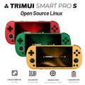 TrimUISmart Retro Handheld Console 4.96" IPS Linux-based retro gaming OS (CrossMix community firmware) 64GB | iGameConsole 2026 Flagship | Supports GBA SNES PS1 N64 PSP 13000+ Preloaded Games Plug and Play | Back to School Gift for Kids Adults Dad