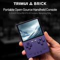 TrimUIBrick Retro Handheld Console 3.2" IPS Linux-based retro gaming OS (CrossMix community firmware) 64GB | iGameConsole 2026 Premium | Supports GBA SNES PS1 14000+ Preloaded Games Plug and Play | Back to School Gift for Kids Adults Dad