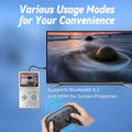 RG35XX+ Retro Handheld Console 3.5" IPS Linux-based retro gaming OS (muOS community firmware) 64GB | iGameConsole 2026 Mid-Range | Supports GBA SNES PS1 5000+ Preloaded Games Plug and Play | Back to School Gift for Kids Adults Dad