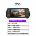 X55 Retro Handheld Console 5.5" IPS Linux-based retro gaming OS 64GB | iGameConsole 2026 Premium | Supports GBA SNES PS1 PSP 80000+ Preloaded Games Plug and Play | Back to School Gift for Kids Adults Dad | 64GB Extended Library Edition