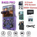 iGameConsole R40S Retro Handheld Console Linux-based retro gaming OS 256GB | iGameConsole 2026 Mid-Range | Supports PS1 Preloaded Games Plug and Play | Back to School Gift for Kids Adults Dad | Nostalgic Classic Gaming Childhood Memories
