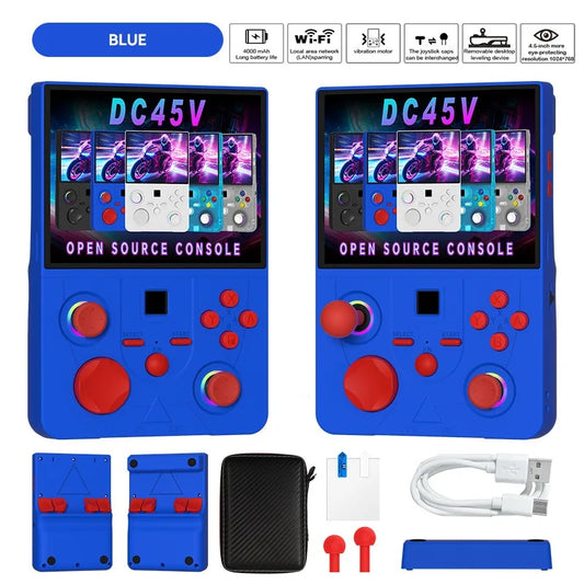 FLLBW Retro Handheld Console Linux-based retro gaming OS 64GB+ | iGameConsole 2026 Premium | Supports GBA SNES PS1 22000+ Preloaded Games Plug and Play | Back to School Gift for Kids Adults Dad | 64GB+ Starter Value Edition