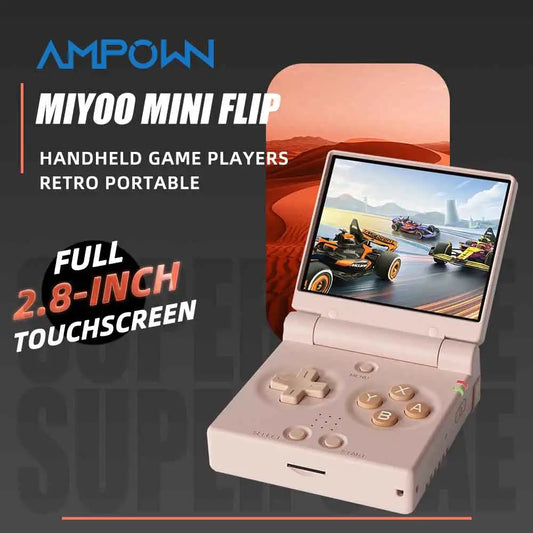 MIYOO Retro Handheld Console 2.8" IPS Linux-based retro gaming OS 64GB | iGameConsole 2026 Premium | Supports GBA SNES PS1 4000+ Preloaded Games Plug and Play | Back to School Gift for Retro Gamers Adults Collectors