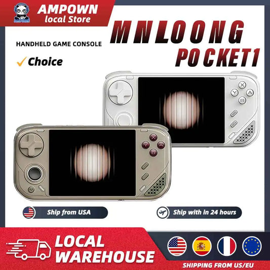 iGameConsole MINILOONG Retro Handheld Console 4" IPS Linux-based retro gaming OS 64GB | iGameConsole 2026 Premium | Supports GBA SNES PS1 14000+ Preloaded Games Plug and Play | Back to School Gift for Kids Adults Dad