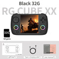 RGCubeXX Retro Handheld Console 3.95" IPS Linux-based retro gaming OS (RetroArch community firmware) 64GB | iGameConsole 2026 Flagship | Supports GBA SNES NES PS1 N64 GBC 11000+ Preloaded Games Plug and Play