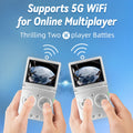 RG35XX+ Retro Handheld Console 3.5" IPS Linux-based retro gaming OS (muOS community firmware) 64GB | iGameConsole 2026 Mid-Range | Supports GBA SNES PS1 5000+ Preloaded Games Plug and Play | Back to School Gift for Kids Adults Dad