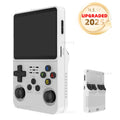 R36S Retro Handheld Console 3.5" IPS Linux-based retro gaming OS (ArkOS community firmware) 64GB | iGameConsole 2026 Premium | Supports GBA SNES PS1 N64 PSP MAME 1000+ Preloaded Games Plug and Play | Back to School Gift for Kids Adults Dad