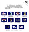 Powkiddy Retro Handheld Console 10" IPS Linux-based retro gaming OS 64GB | iGameConsole 2026 Flagship | Supports GBA SNES PS1 GBC 5000+ Preloaded Games Plug and Play | Back to School Gift for Kids Adults Dad | Nostalgic Classic Gaming Childhood Memories