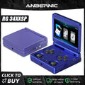 RG34XX Retro Handheld Console Linux-based retro gaming OS 64GB | iGameConsole 2026 Premium | Supports GBA SNES PS1 1000+ Preloaded Games Plug and Play | Back to School Gift for Kids Adults Dad | 64GB Extended Library Edition