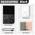RG35XX+ Retro Handheld Console 3.5" IPS Linux-based retro gaming OS (muOS community firmware) 64GB | iGameConsole 2026 Premium | Supports GBA SNES PS1 PSP NDS MAME 10000+ Preloaded Games Plug and Play | Back to School Gift for Kids Adults Dad