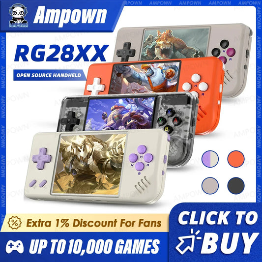 Anbernic Retro Handheld Console Linux-based retro gaming OS 64GB | iGameConsole 2026 Premium | Supports GBA SNES PS1 10000+ Preloaded Games Plug and Play | Back to School Gift for Kids Adults Dad | Nostalgic Classic Gaming Childhood Memories