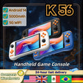 iGameConsole KINHANK Retro Handheld Console 5.5" IPS Linux-based retro gaming OS 64GB | iGameConsole 2026 Flagship | Supports GBA SNES PS1 PSP 1000+ Preloaded Games Plug and Play | Back to School Gift for Kids Adults Dad | WiFi Enabled