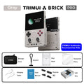 TrimUIBrick Retro Handheld Console 3.95" IPS Linux-based retro gaming OS (CrossMix community firmware) 64GB | iGameConsole 2026 Premium | Supports GBA SNES PS1 1000+ Preloaded Games Plug and Play | Back to School Gift for Kids Adults Dad